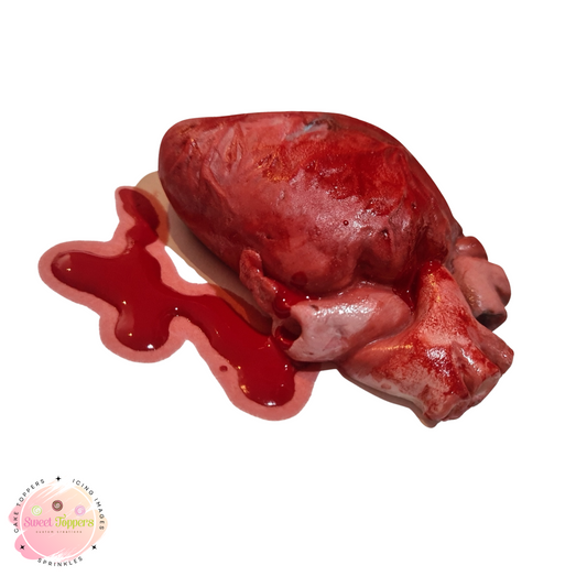 Edible Fondant Anatomical Heart