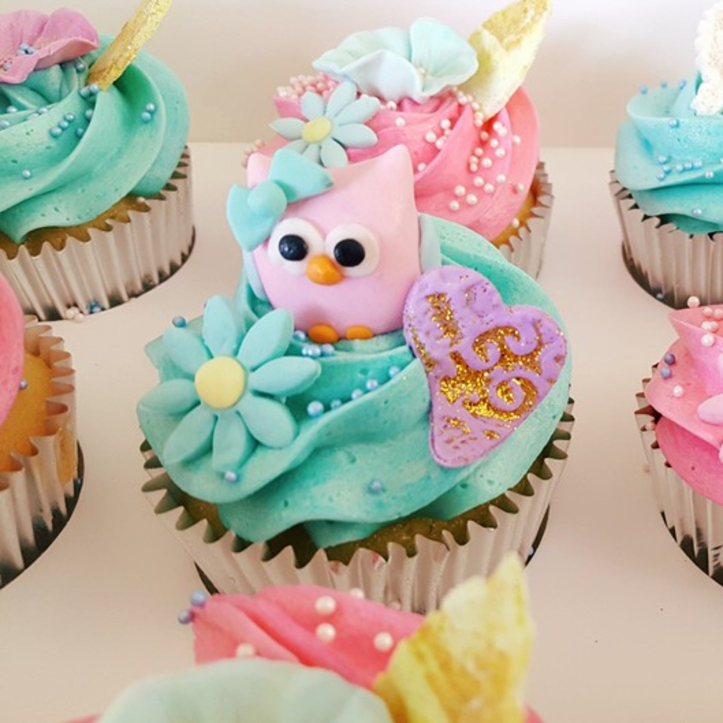 Pastel Owls