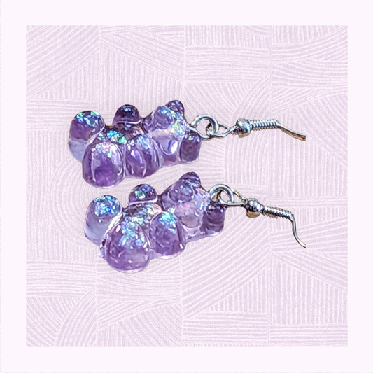 Sparkling Gummi bear drops