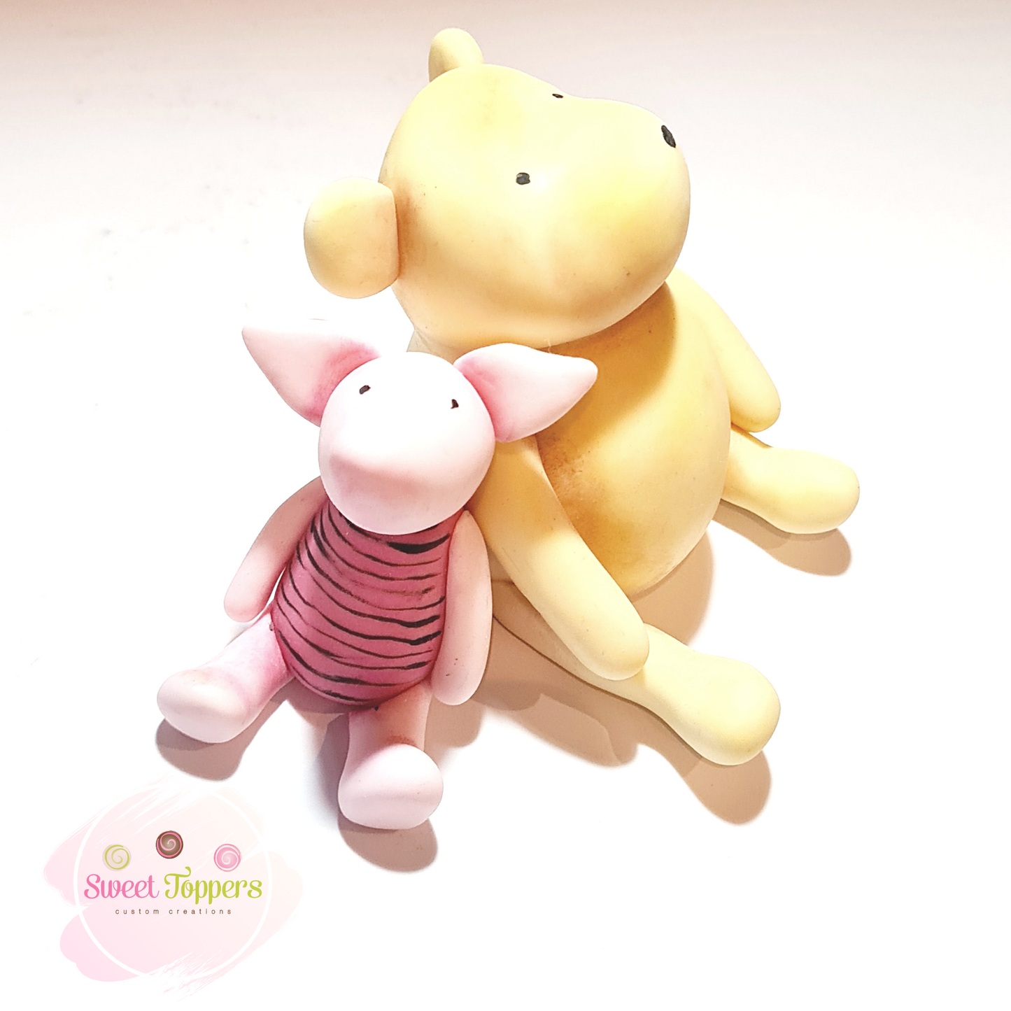 Classic Pooh and Piglet 3D topper