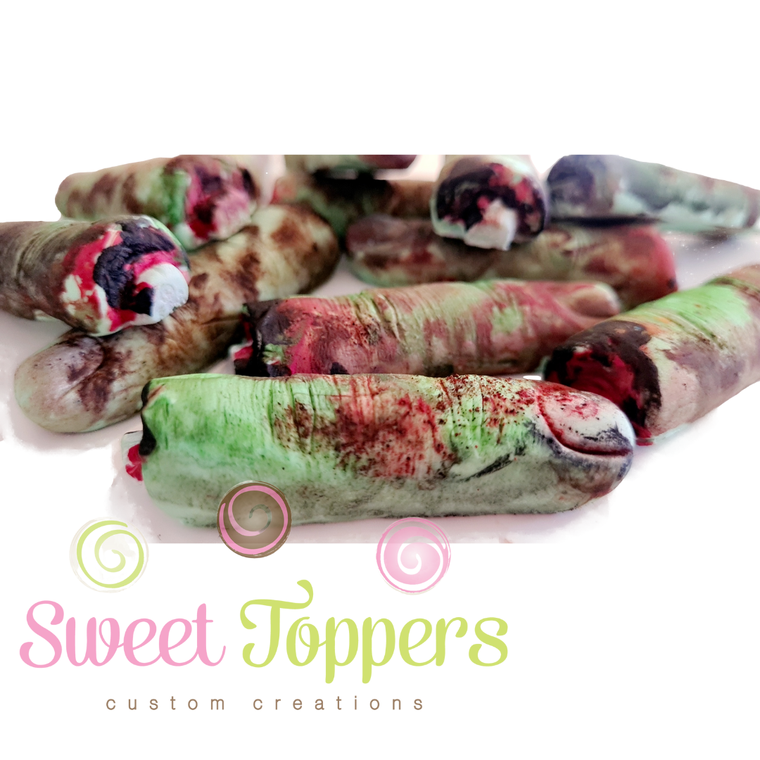 Edible Zombie fingers (10)