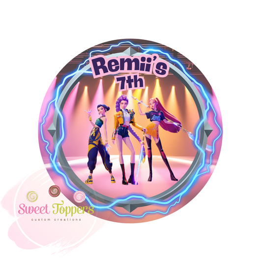 K-pop Demon Hunters HUNTRIX -  Icing circle