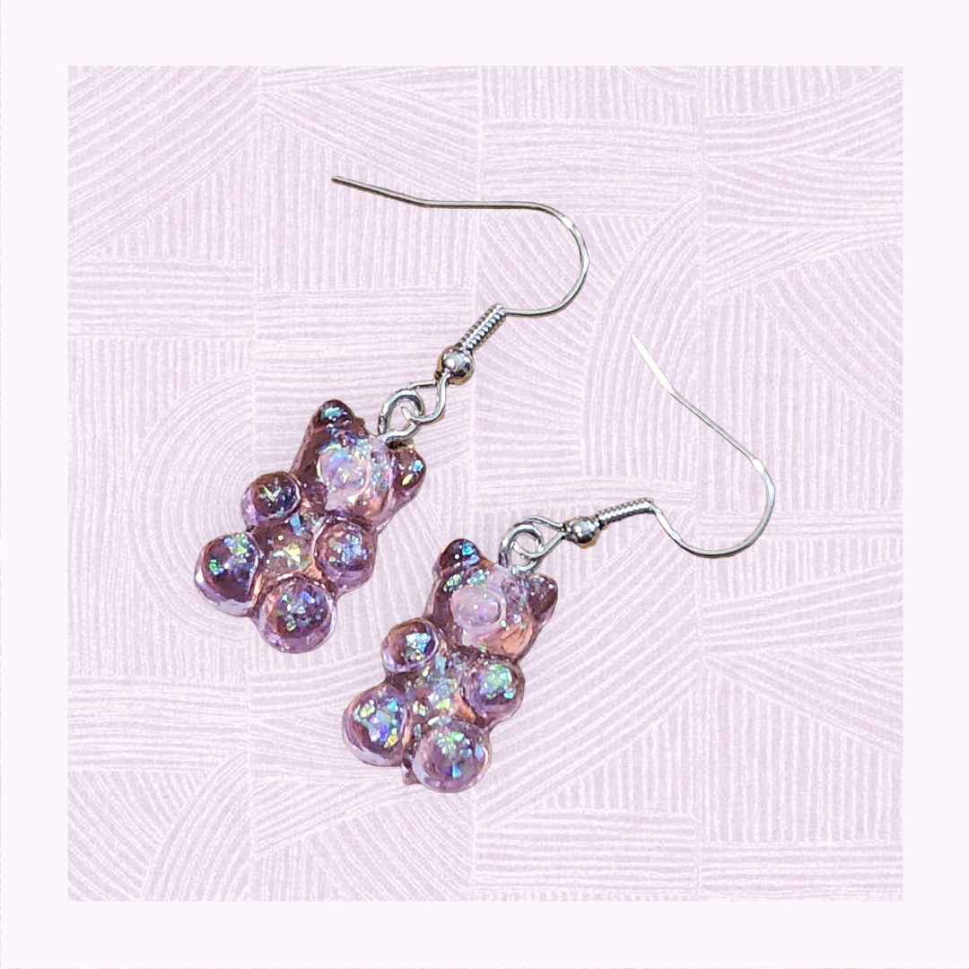 Sparkling Gummi bear drops