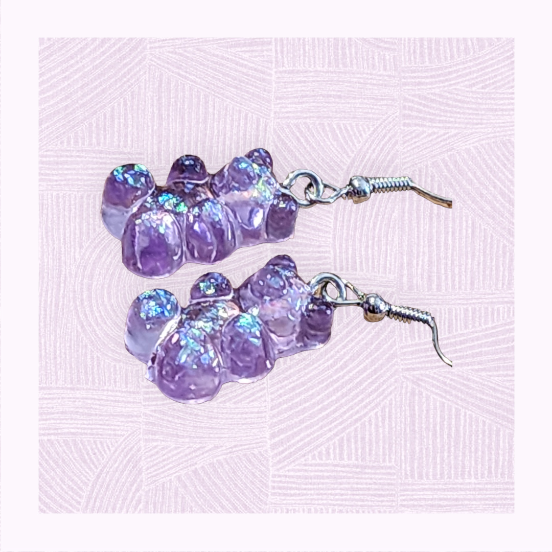 Sparkling Gummi bear drops