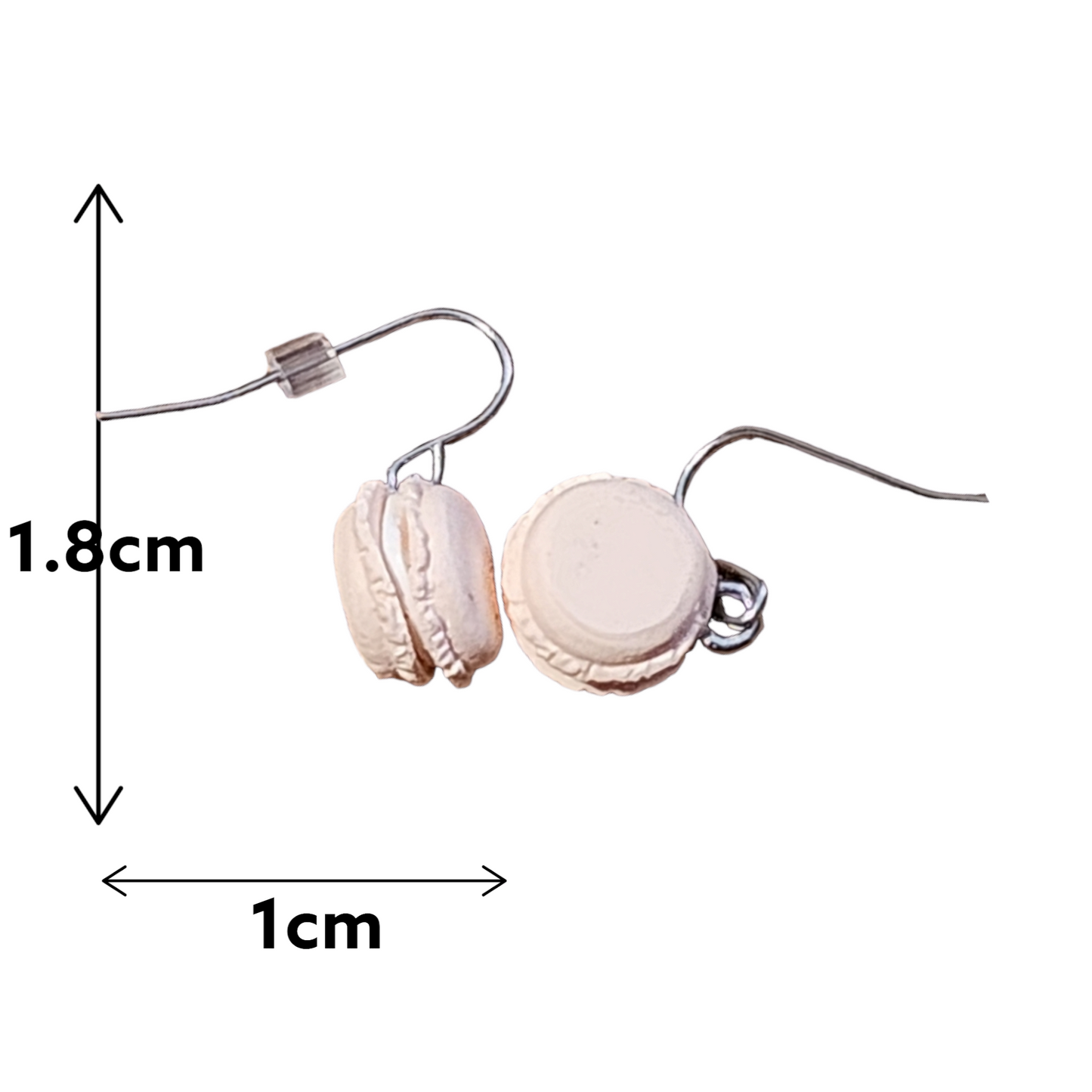 Mini Macaron drop earrings