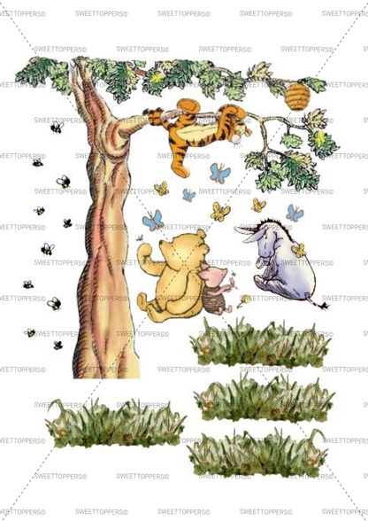 Tigger Hanging from tree - Digital