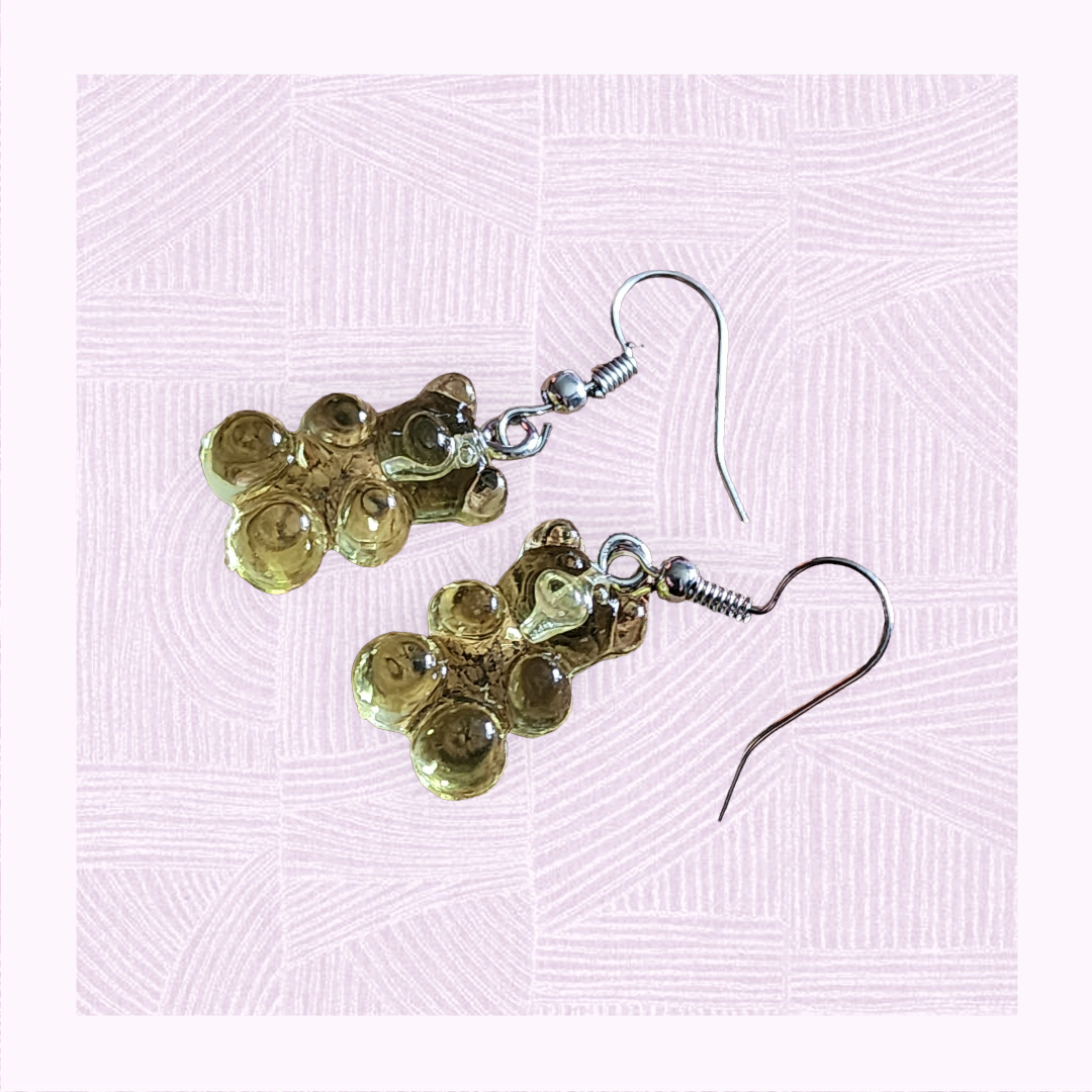 Sparkling Gummi bear drops